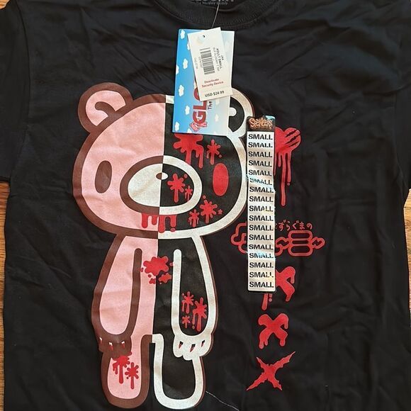 Gloomy the Naughty Grizzly Spencer’s Men’s Shirt Small S NWT - Picture 3 of 3